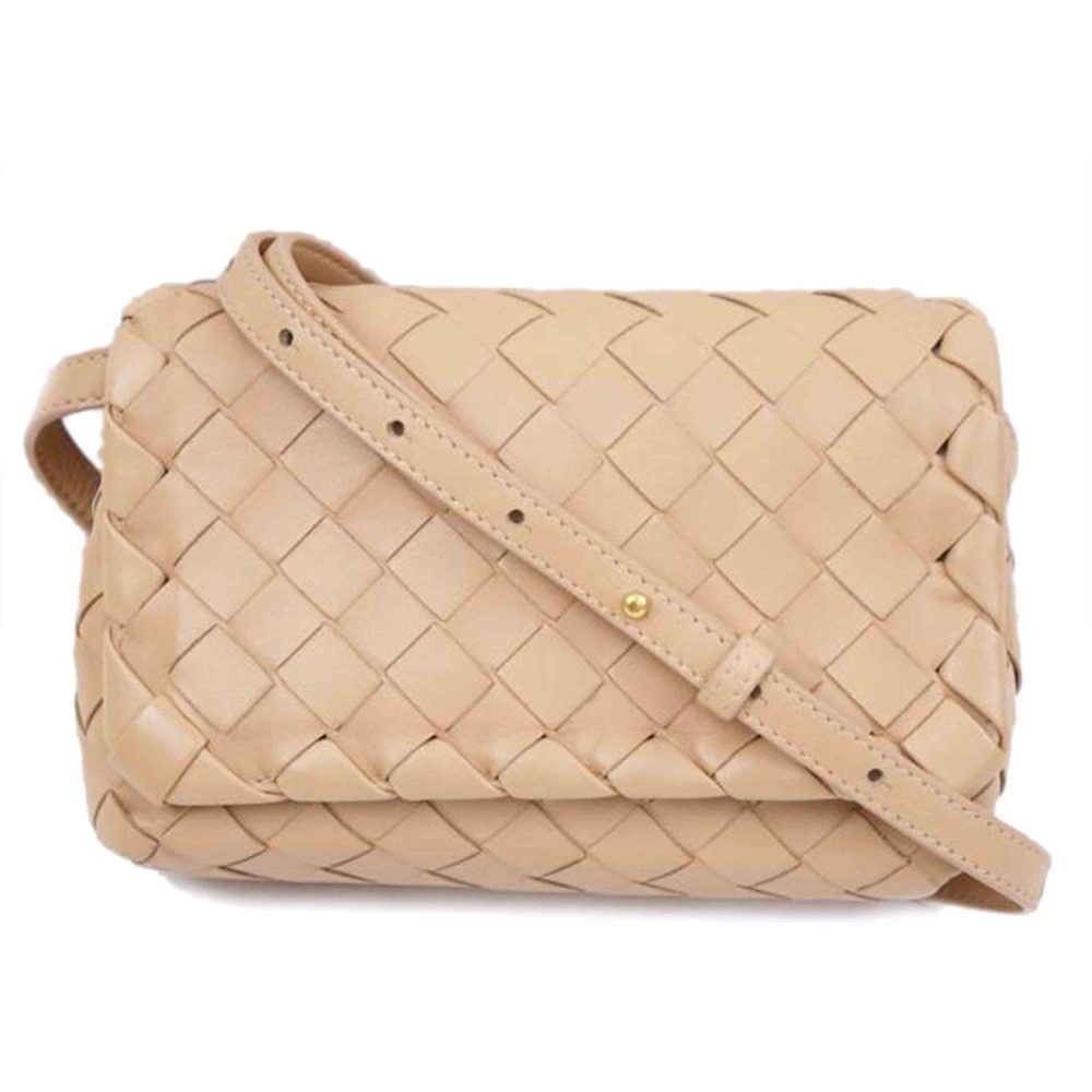 Bottega Veneta Intrecciato Mini Shoulder Bag Black